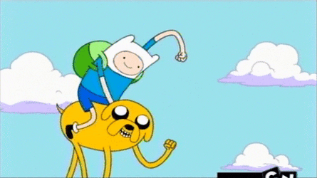 Finn And Jake Fist Bump Before Adventure GIF