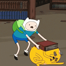 Finn Beat Up Jake The Dog Adventure Time GIF