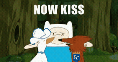 Finn Kissing Fox Now Kiss GIF