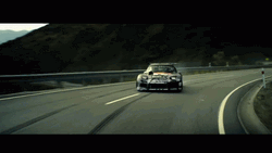 Fire And Smokey Drift Cars GIF