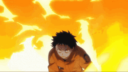 Fire Anime Mad Shinra GIF