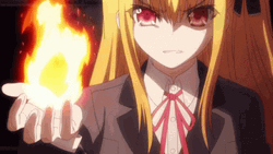 Fire Anime Misa Kurubane GIF