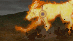 Fire Anime Naruto Shippuden Kurama GIF