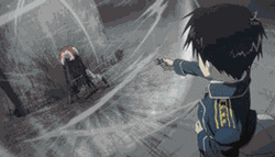 Fire Anime Shooting GIF