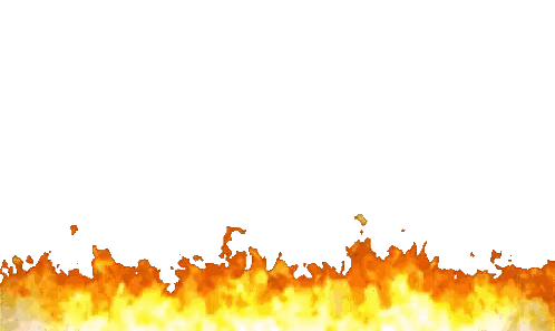 Fire Border Sticker