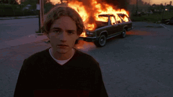 Fire Car Explode Francis Malcolm  GIF