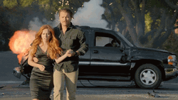 Fire Car Explosion Lethal Weapon Series GIF