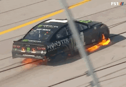 Fire Car Motor Sports Racing Fast  GIF