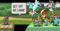 Fire Emblem Get Off My Lawn GIF