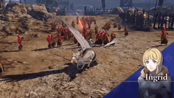 Fire Emblem Warriors Bouncing GIF