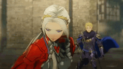 Fire Emblem Warriors Characters Arguing GIF