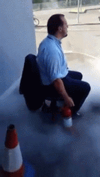 Fire Extinguisher Crazy Ride GIF