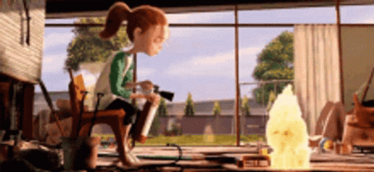 Fire Extinguisher For Burning Kid GIF