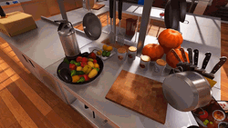 Fire Extinguisher Got Wild In The Kitchen GIF