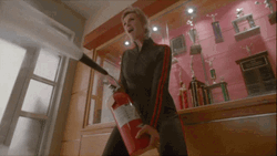 Fire Extinguisher Used Like A Boss GIF