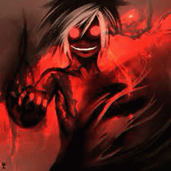Fire Face Demon Anime GIF