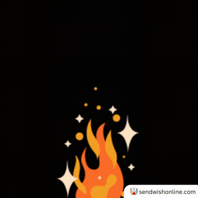 Fire With Sendwishonline.com GIF