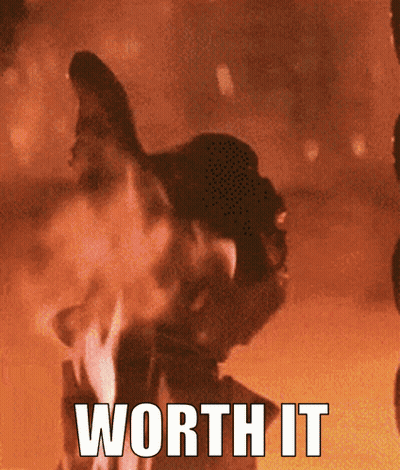 Fire With Words Worth It GIF