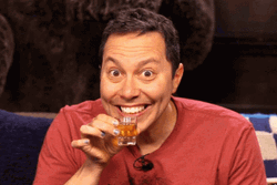 Fireball Funny Man Drinking Whiskey GIF