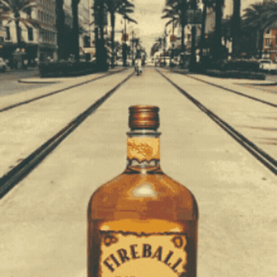 Fireball Illustration GIF