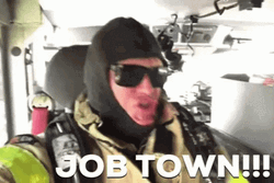 Firefighter Job Town GIF