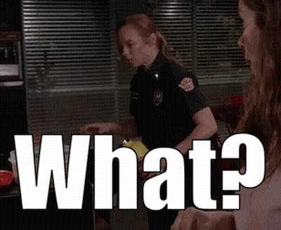Firefighter Woman Talking To Another Woman What GIF