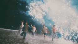 Firework Boys Celebration GIF