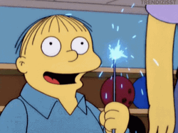 Firework Ralph Wiggum GIF