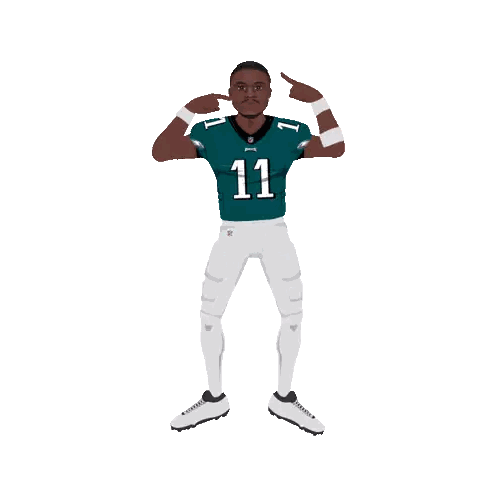 Fireworks Card With Football Player Sticker