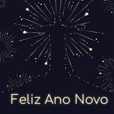 Fireworks Display Feliz Ano Novo GIF