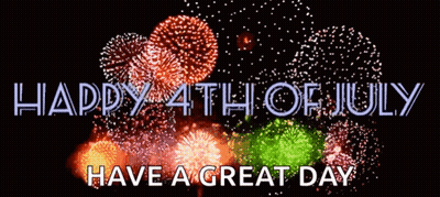 Fireworks Display Happy 4Th Of July Great Day GIF