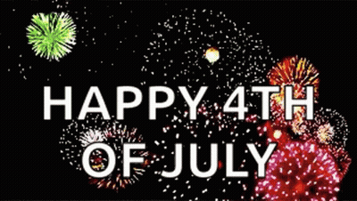 Fireworks Display Happy 4Th Of July GIF