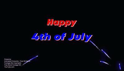 Fireworks Display Happy 4Th Of July GIF