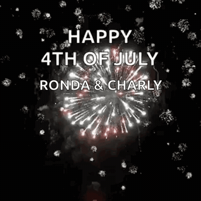Fireworks Display Happy 4Th Of July GIF