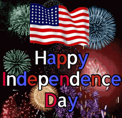 Fireworks Display Happy Independence Day GIF