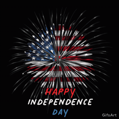 Fireworks Display Happy Independence Day GIF