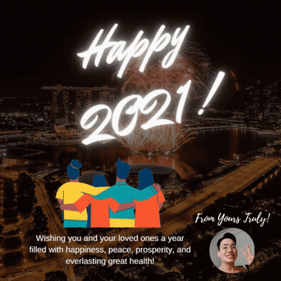 Fireworks Display Wishing You and Yours a Kolfy Logo