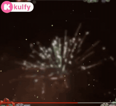 Fireworks Display Wishing You And Yours Kolfy Logo GIF