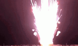 Fireworks Fail Too Big Explosion GIF