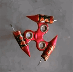 Fireworks Fidget Spinner GIF