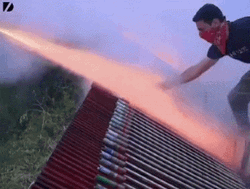 Fireworks Firecracker War GIF