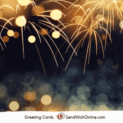 Fireworks Greeting Card SendWishOnline GIF