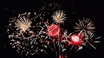 Fireworks Happy Birthday Aniket GIF