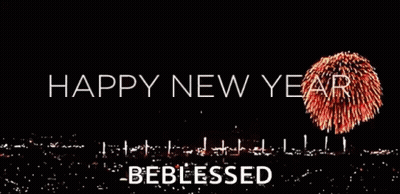 Fireworks Happy New Year Be Blessed GIF