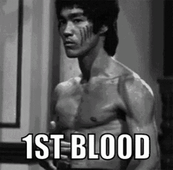 First Blood In Battle GIF