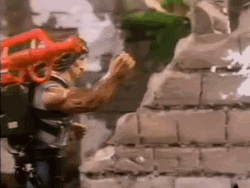 First Blood Sylvester Stallone Rambo Action Figure  GIF