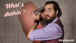 First Dates Bartender What's Shakin GIF