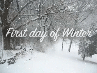 First Day Happy Winter Saturday GIF