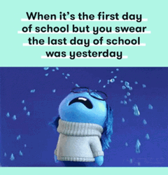 First Day Of Back To School GIF