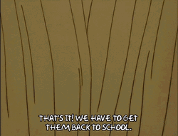 First Day Of School Marge Simpson Panicking GIF